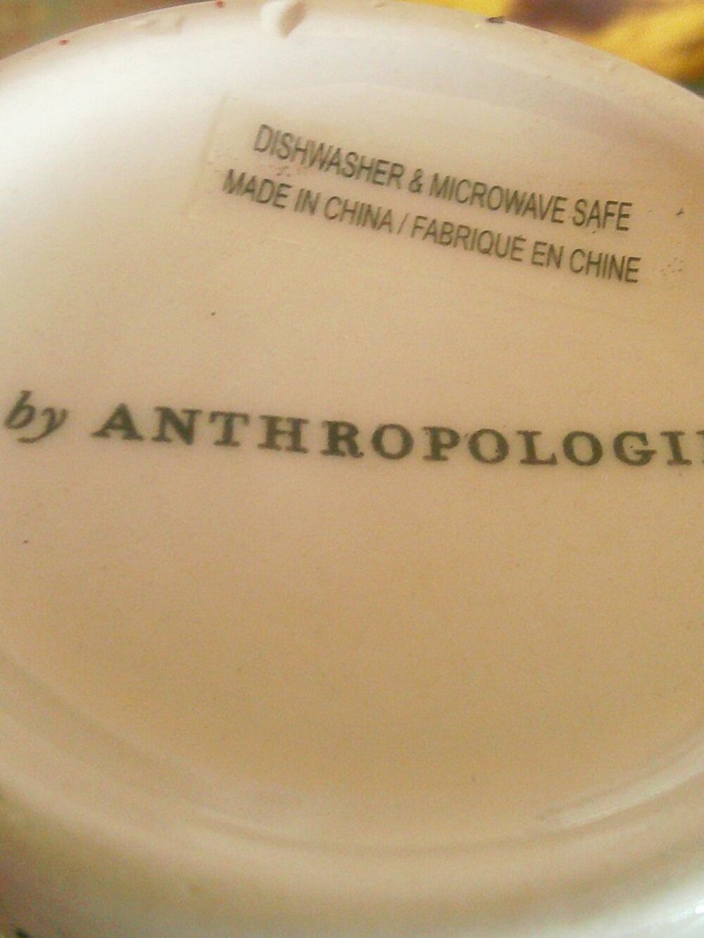 Anthropologie Teal Green Unicorn Oversized Mug - Picture 5 of 5